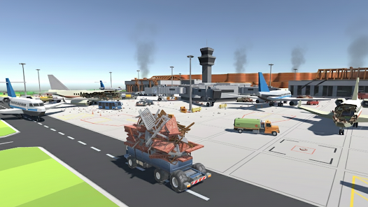 City Airport Tear Down 3D 
