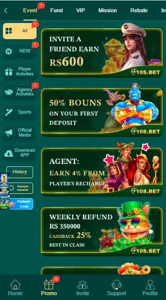 10S Bet Game APK