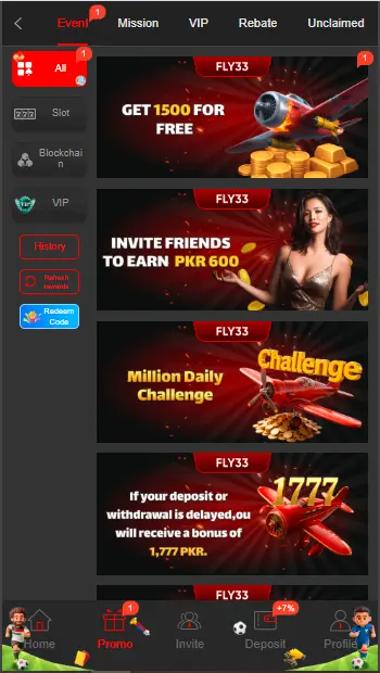 Fly33 Game APK Rewards