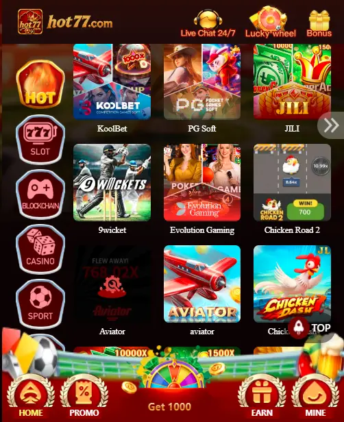 Hot77 Game APK