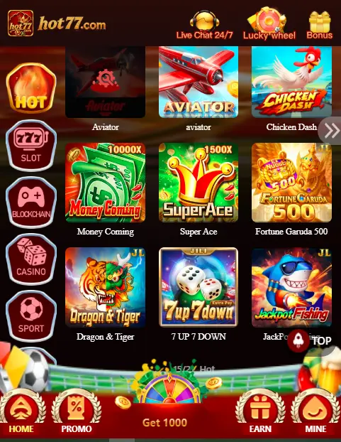Hot77 Game APK