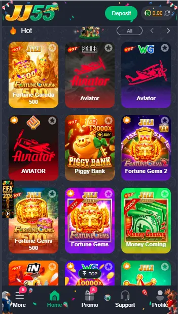 JJ55 Game APK Mobile Version