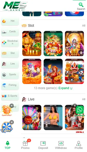 ME5 Game APK Screenshot