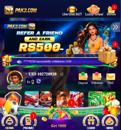 PAK3 Game APK Screenshot