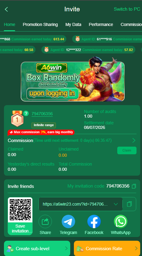 A6Win Game APK Mobile Version