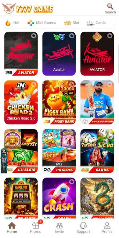 Y777 Game APK